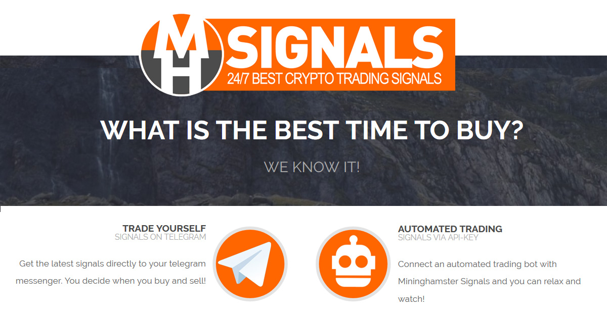 MiningHamster signals - Crypto signals - WORLD&#39;S MOST SUCCESSFUL TRADING SIGNALS